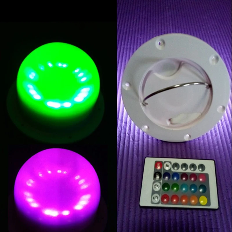 120 мм 18RGB + 12 белый свет Прямая зарядка 2600 мАч литиевый аккумулятор работает на 24