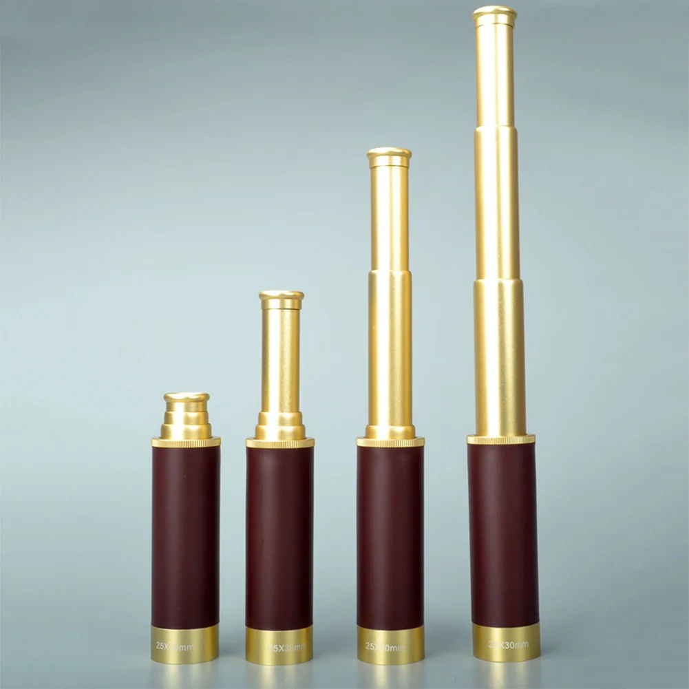 25x30 Spyglass Морской Открытый рука Призма пират античный монокуляр портативный