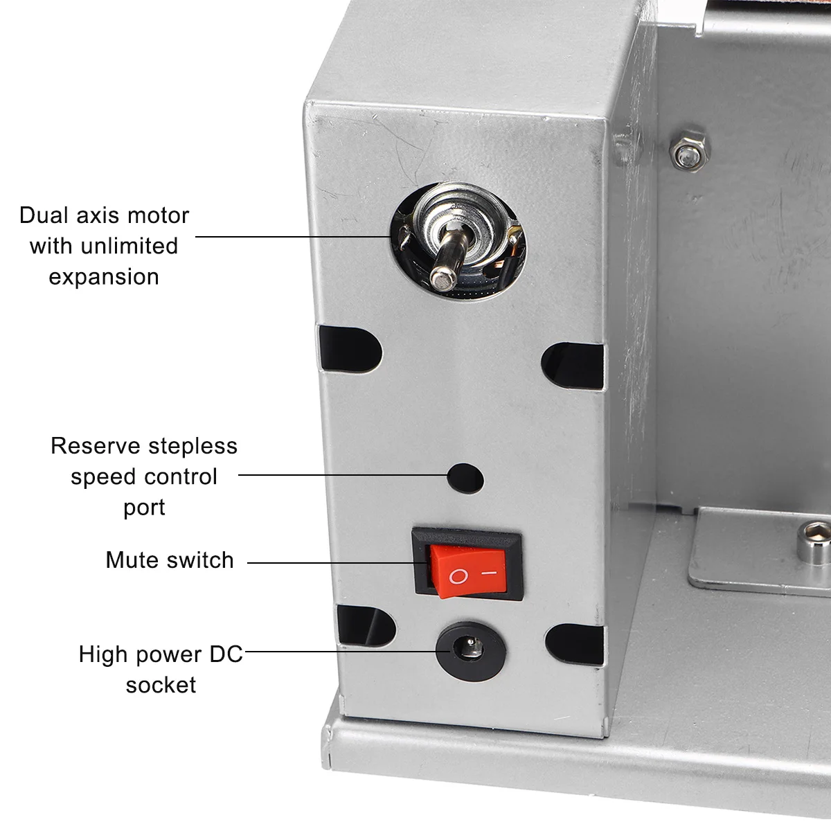 Угловая шлифовальная машина Электрический ленточный шлифовальный станок с