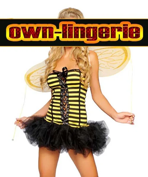 Сексуальный костюм шмеля с Пчелой наряд насекомых на Хэллоуин w1088|fancy dress|costume