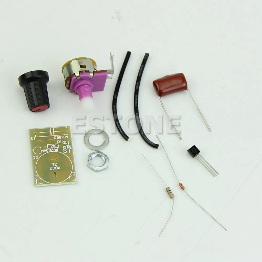 Модуль диммера 100 Вт с регулировкой скорости переключателя новый модуль DIY Kit