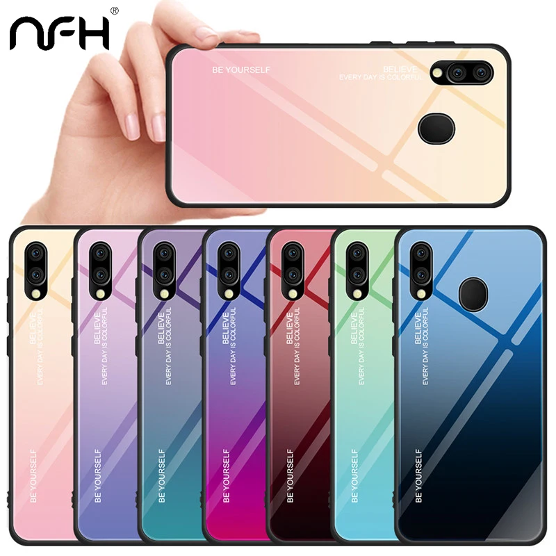 Чехол из закаленного стекла для Samsung Galaxy A50 A30 A10 M10 M20 M30 A6 A8 A9 J4 J6 J8 A7 2018 телефонные