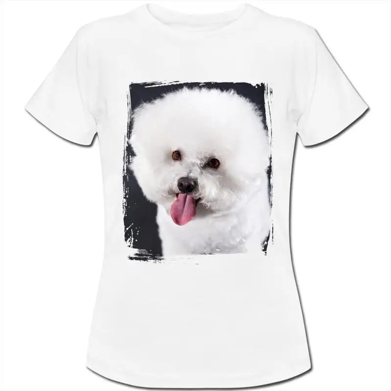 Женская футболка Bichon Frise Dog | одежда