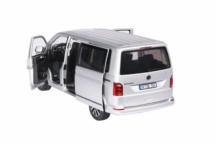 Литая под давлением игрушечная модель NZG 1:18 Масштаб VOLKSWAGEN T6 Multivan Highline бизнес путешествия модель автомобиля для, украшения, коллекция