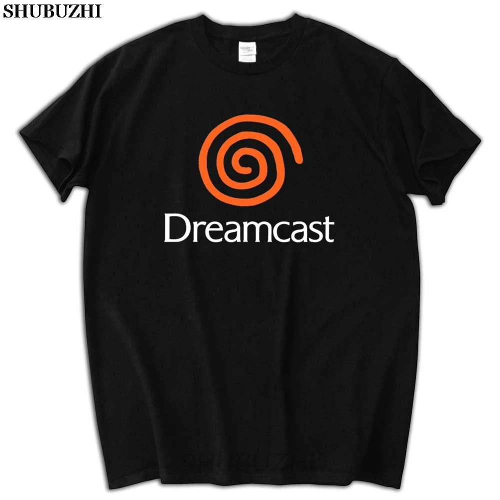 smae as picture Мужская забавная Новинка Dreamcast sega Logo, Мужская черная футболка с коротким рукавом, Мужская футболка с принтом, хлопковая футболка с коротким рукавом sbz5636 - Цвет: smae as picture