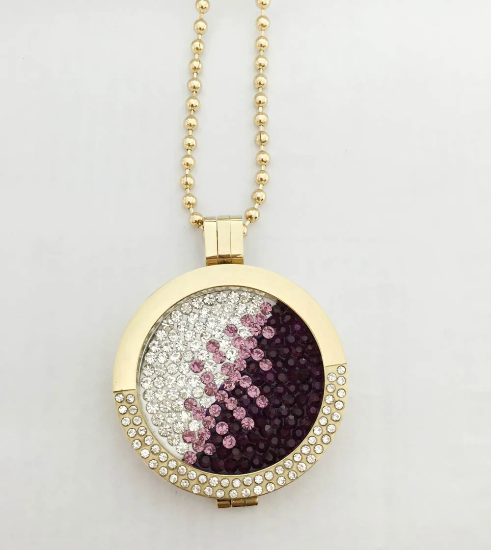 Новый дизайн роскошная монета 33 мм с кристаллом подходит для 35 монет держатель