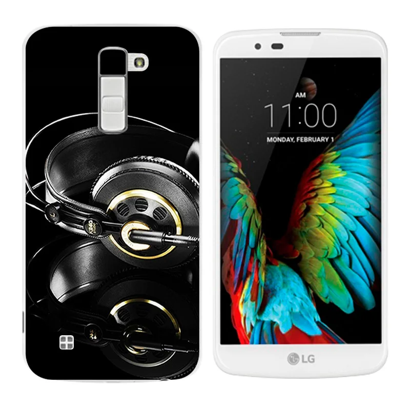 Мягкий ТПУ чехол для телефона LG K10 K 10 LTE K420N K430 K430DS 5 3 задняя крышка с жизненным