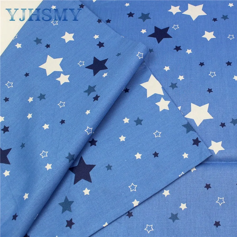 YJHSMY 177282 хлопковая ткань серии Star ширина 50x160 см/шт набор постельного белья ручной