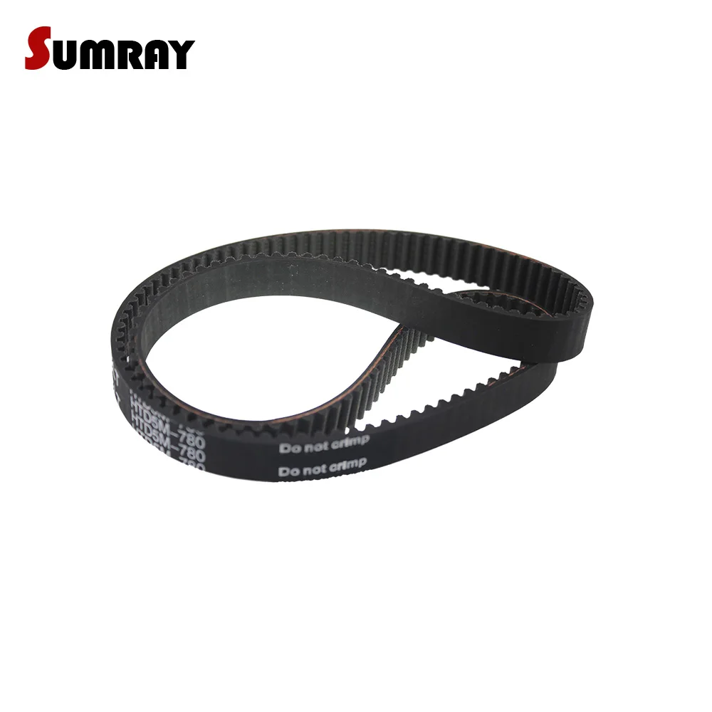 

HTD5M Ремень ГРМ 5M-700/710/720/730/740/750/760/770/780/790 мм Длина шага 15/20/25 мм Ширина резиновые зубчатые ремни для 3D-принтера