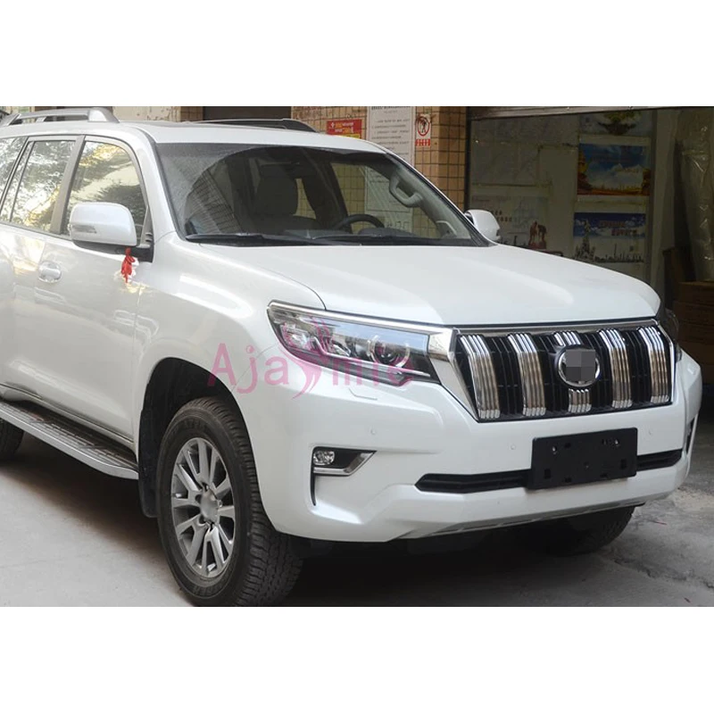 Аксессуары для Toyota Land Cruiser 150 Prado LC150 FJ150 2018 хромированная отделка передней решетки