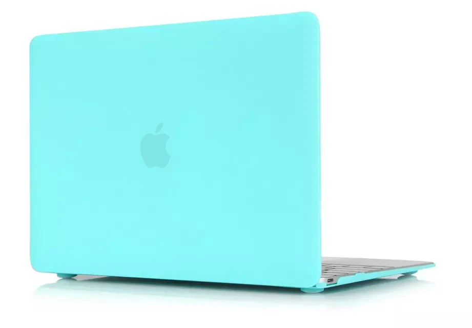Solid Blue Matte Чехол для ноутбука Apple MacBook Air Pro retina 11 12 13 15 для mac '' Air 13 Pro 13 15 дюймов с сенсорной панелью - Цвет: Solid Blue Matte