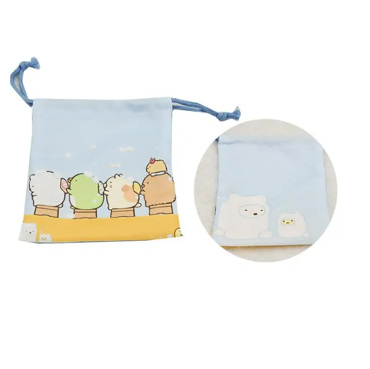 9 1 шт., мультяшная мини сумка Sumikko Gurashi из полиэстера и енота, косметическая сумка для хранения, канцелярские сумки для документов, подарки - Цвет: 9