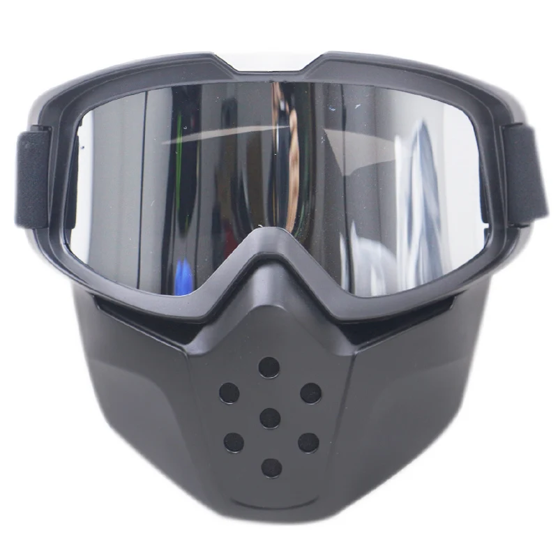 Multi function motorcycle goggles for Jet style helmet UV400 Protection 4 color available unisex vintage bike riders | Автомобили и