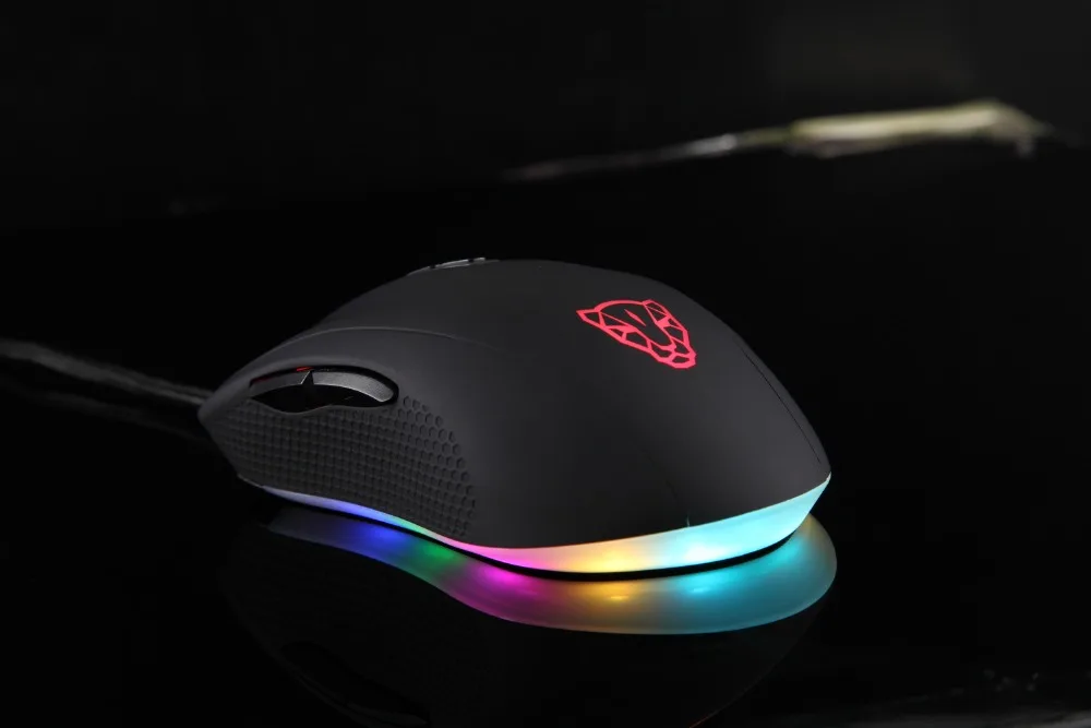 Motospeed V60 Проводная игровая мышь USB 7 кнопок 5000 dpi светодиодный оптический USB компьютерная мышь геймерские мыши игровая мышь Бесшумная Mause для ПК