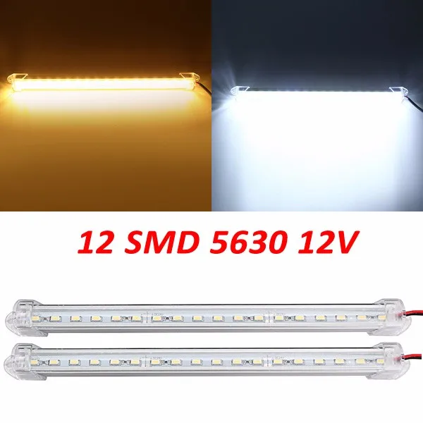 Светильник жесткий светодиодный чистый белый 17 см 3 Вт 5630 лм 12 SMD IP44 В|Светодиодные