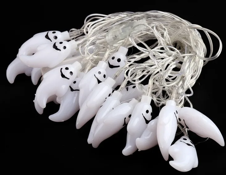 Праздничный светильник на Хэллоуин светодиодный светильник-призрак полоса 4 м 20 S