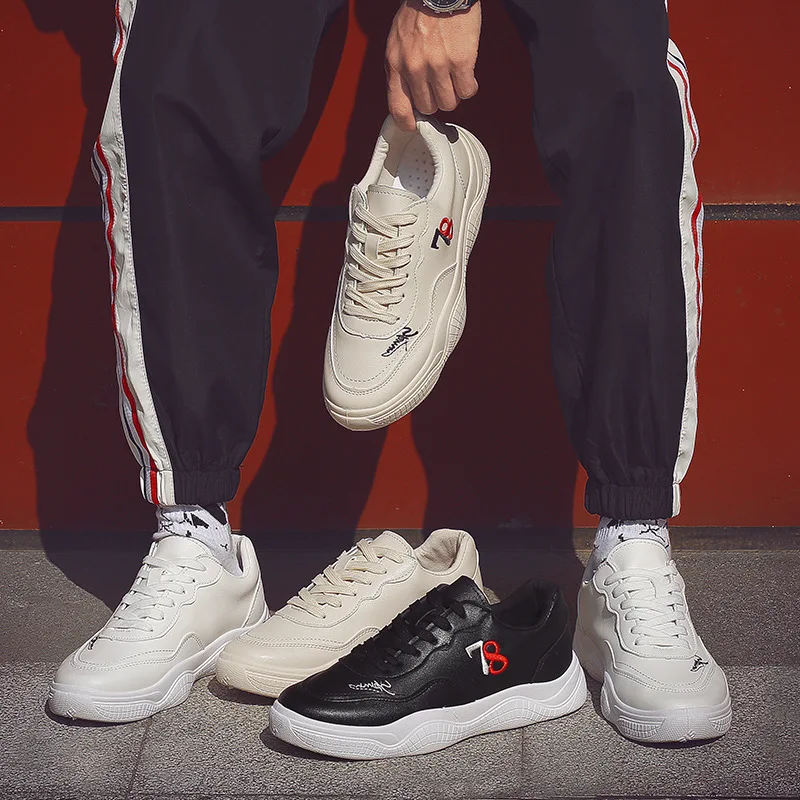 Mens Chunky Sneakers Trainers Comfort Dad Shoes High Platform Men Classic Brand White | Обувь