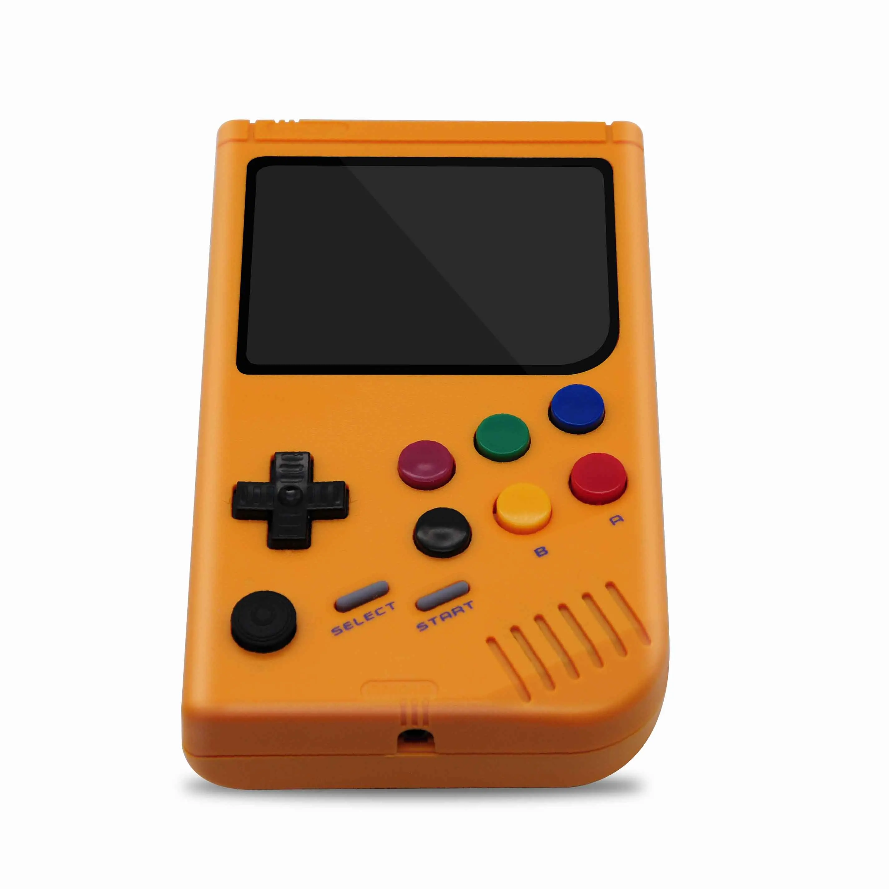 Yellow Ретро видео игровая консоль 3,5 дюймов Raspberry Pi 3 A+ LCL-Pi аркадная для игровой консоли для мальчика портативная игровая приставка встроенный 6000 игр - Цвет: Yellow