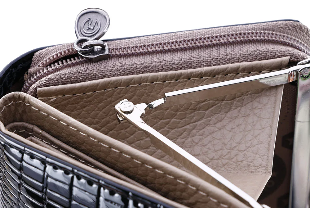 Кошелек из коровьей кожи женские кошельки на молнии сумка для монет натуральной