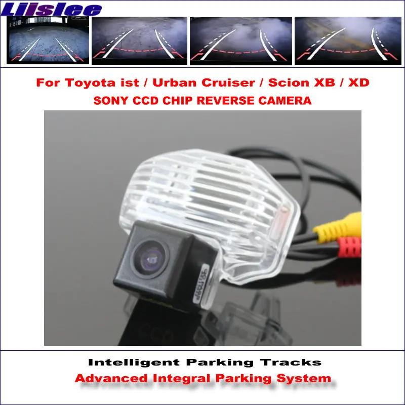 Liislee камера заднего вида с динамическим наведением для Toyota Ist / Urban Cruiser 2007 ~ 2016 HD 860