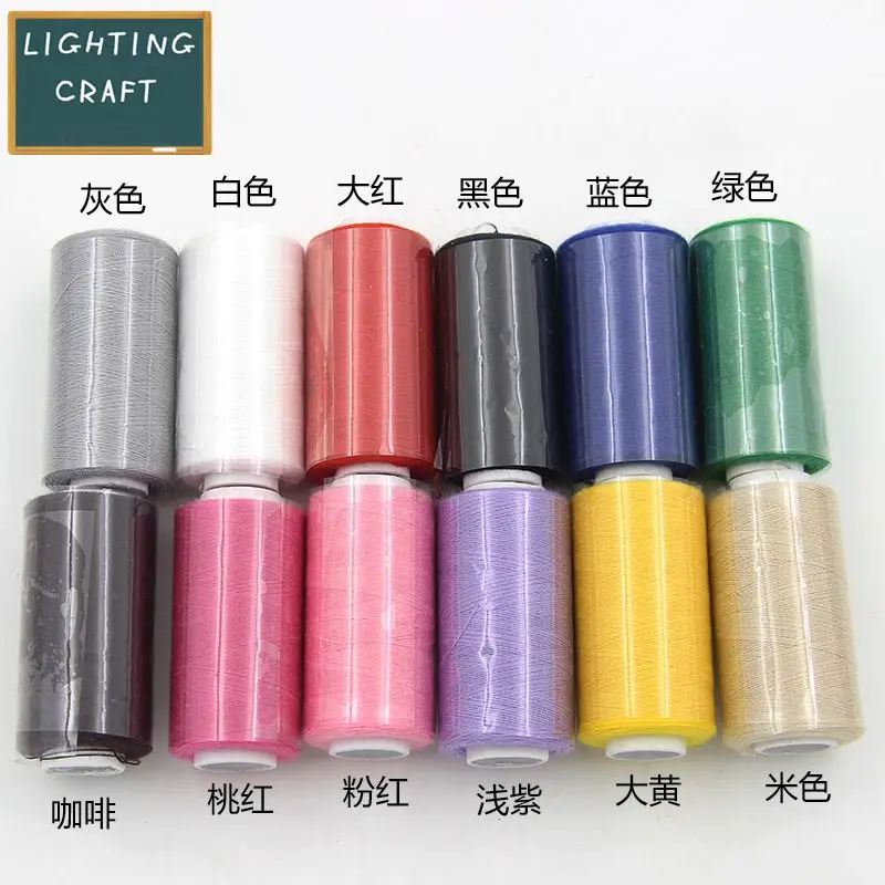 12 цветов/партия 350 м в рулоне 4200 м|thread for sewing machine|polyester threadthread |