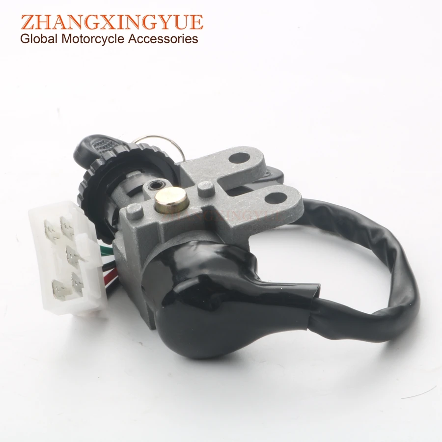 Замок для скутера Set & 5 Plug зажигания Крышка резервуара XINLING TXM50 XL50QT XL50TP 4