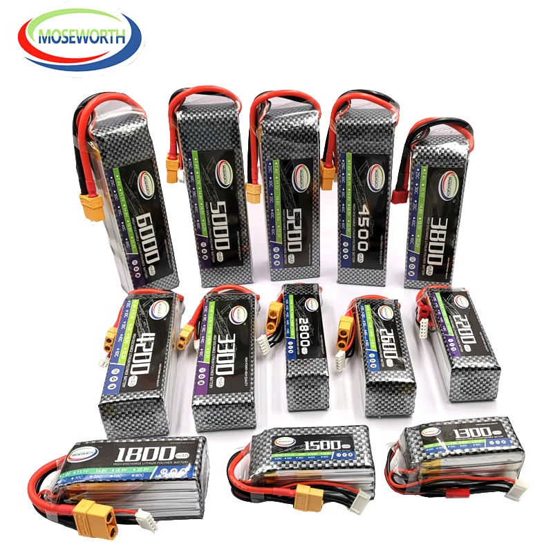 

High Discharge Rate Life Battery 2s Battery 3000mAh 30C 40C 60C XT60 Plug For RC Helicopter Aircraft Airplane Drone