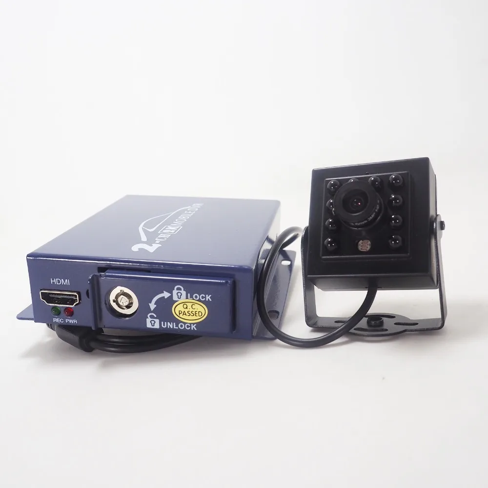 T680 2CH DVR система видеонаблюдения 2 шт AHD мини камера ночного видения s безопасности