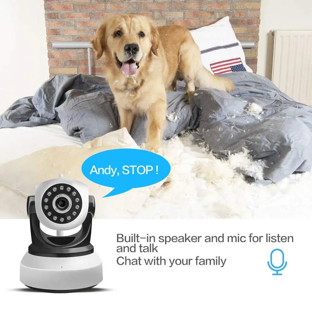IP Камера Wi Fi 1080P cctv камера для помещений 720P Камеры Скрытого видеонаблюдения