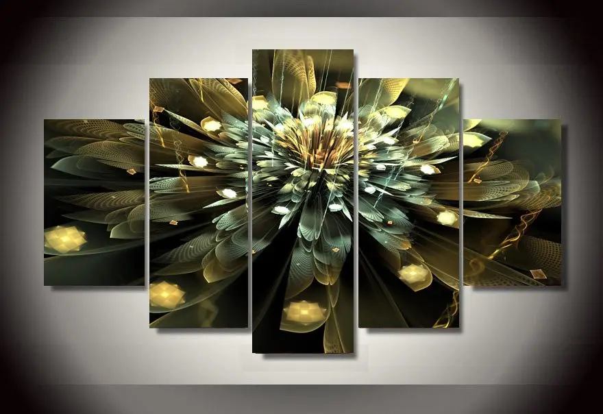 

HD Printed Colorful flowers picture Painting wall art room decor print poster picture canvas Free shipping/bb-701
