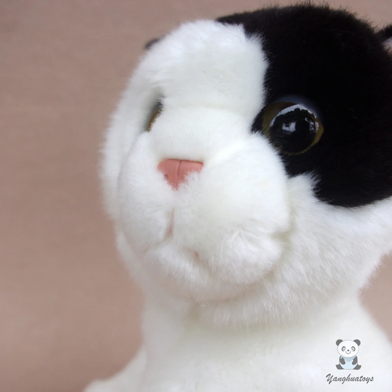 Пятнистая кошка плюшевые животные игрушки реальная жизнь кошки куклы детские