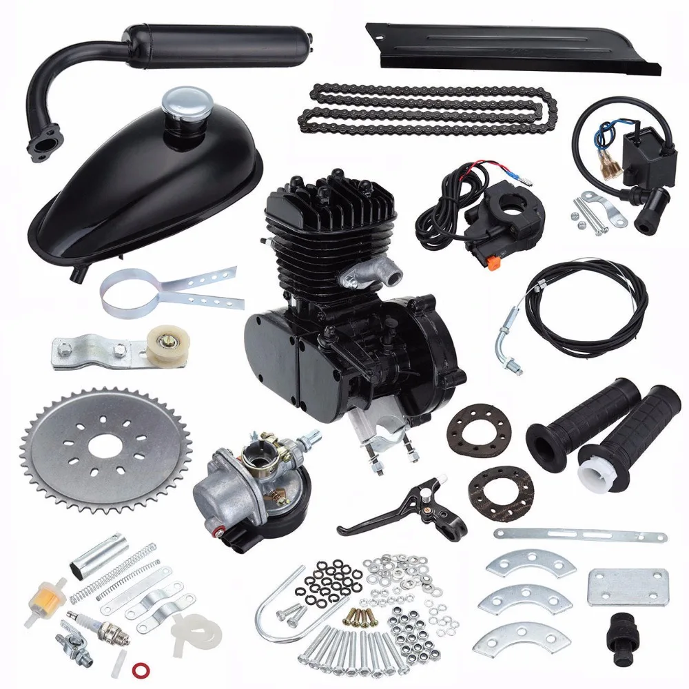 80cc 2-Stroke Motorised Motorized Bicycle Push Bike Motor Petrol Gas Engine Kit | Автомобили и мотоциклы