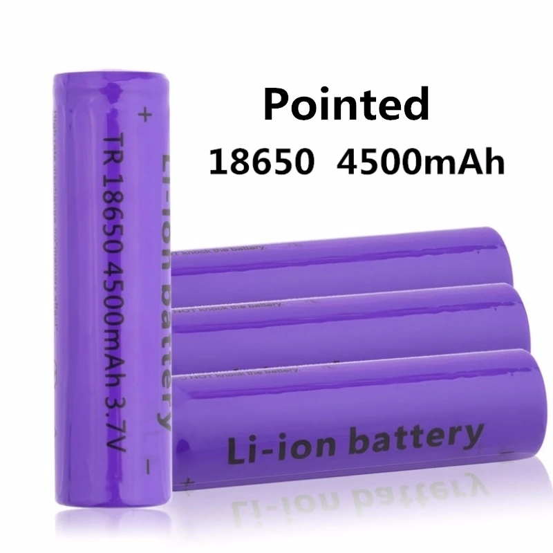 

1-20PCS/GTL 18650 Battery rechargeable lithium battery 4500mAh 3.7V Li-ion battery for flashlight Torch 18650 Batteries