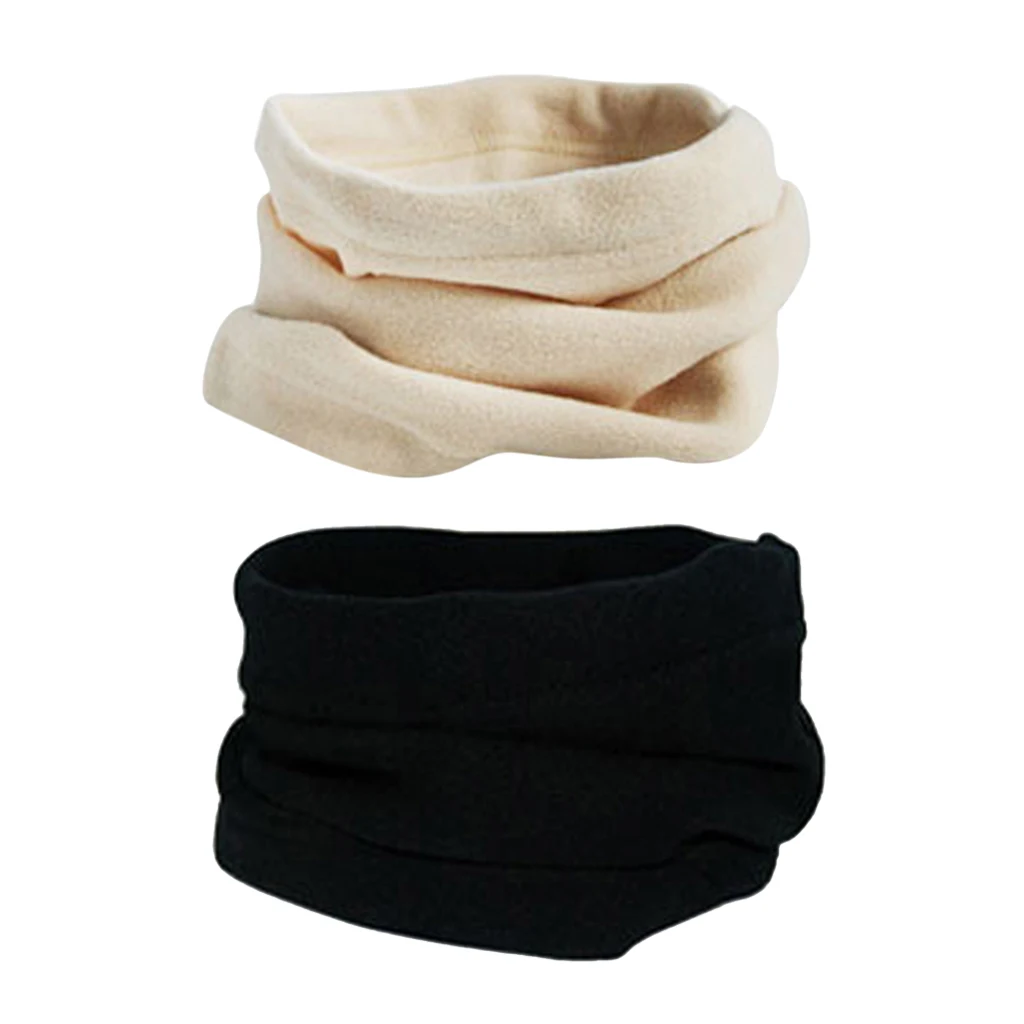 Комплект из 2 предметов для мужчин и женщин теплый шейный шарф флиса удобный