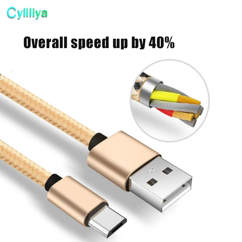 500pcs Type C Micro USB Cable Charger adapter 1m 2m 3m 0.25m For Samsung S8 Plus HTC Sony LG Android | Мобильные телефоны и