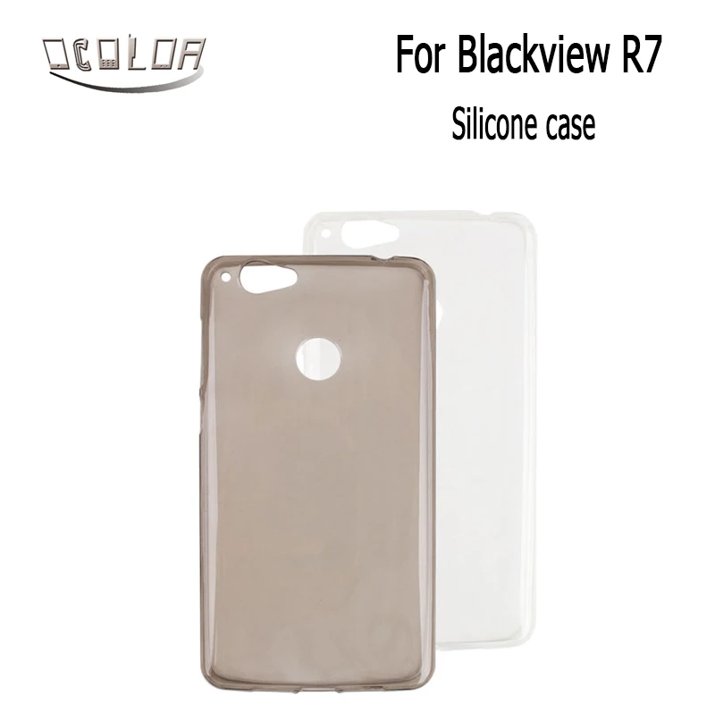 Ocolor для Blackview R7 силиконовый чехол прозрачный противоударный задней панели