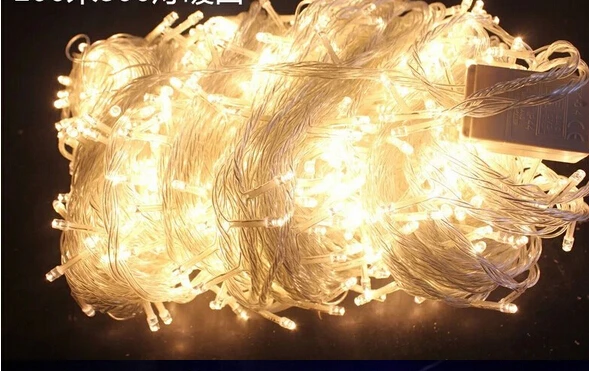 Светодиодные лампы 100 метров 600led клей водонепроницаемый свет шнура мигалка