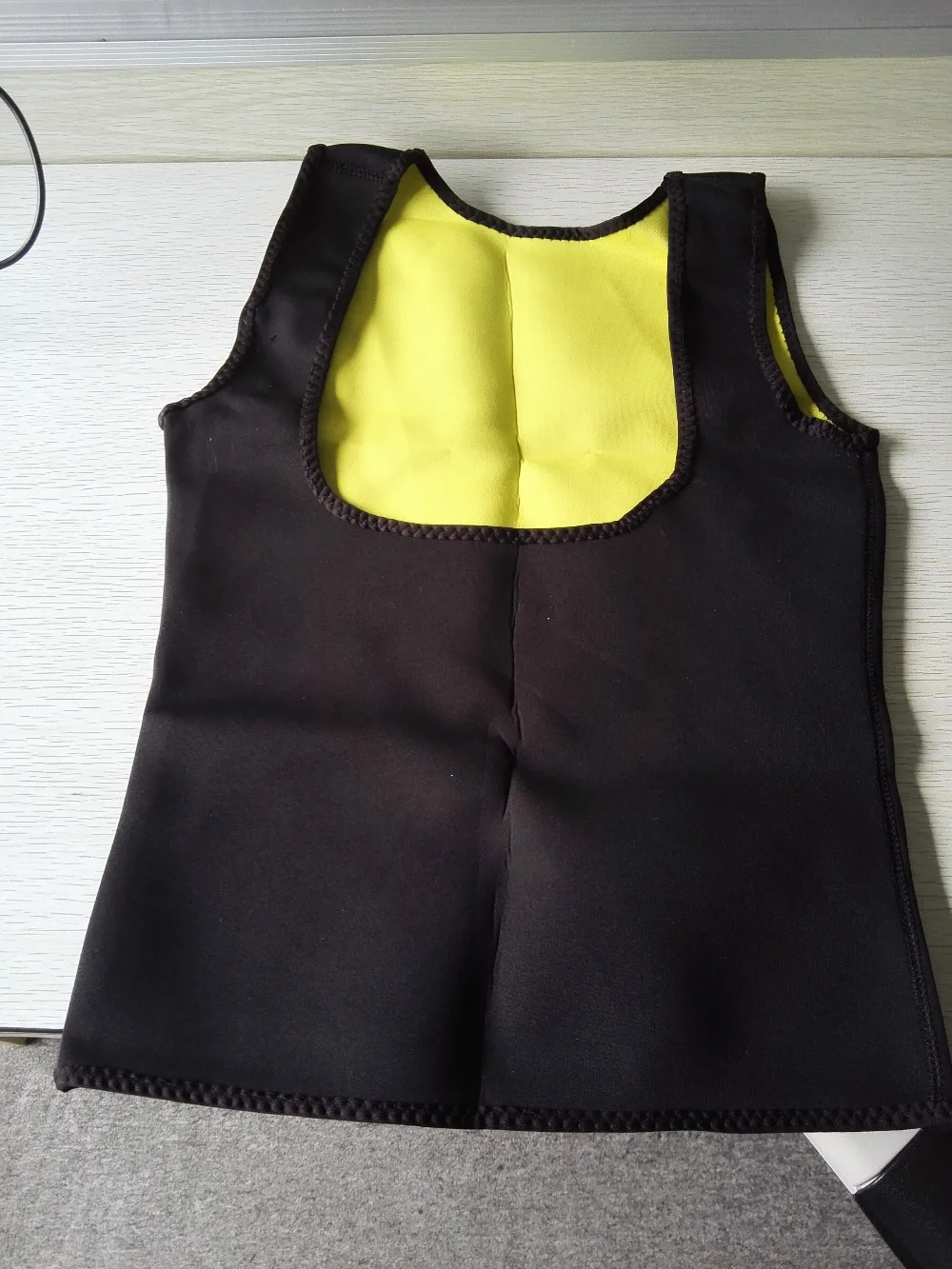 Лидер продаж Утягивающее боди рубашка женская неопрен для похудения Термо