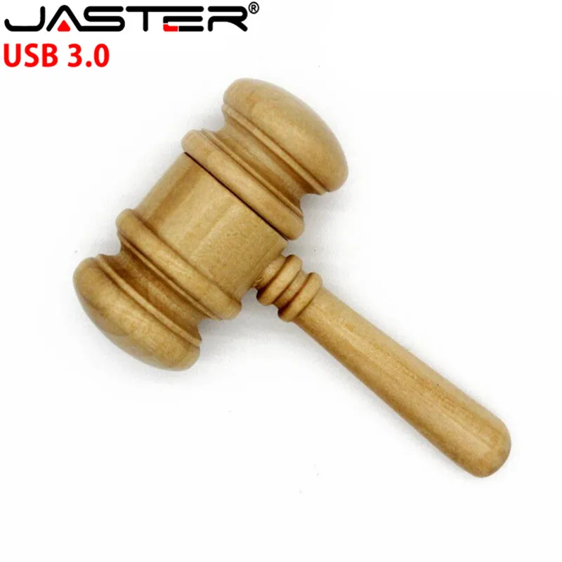 JASTER USB 3 0 деревянный usb флэш-накопитель gavel модель молотка 4 ГБ 8 16 32 карта памяти