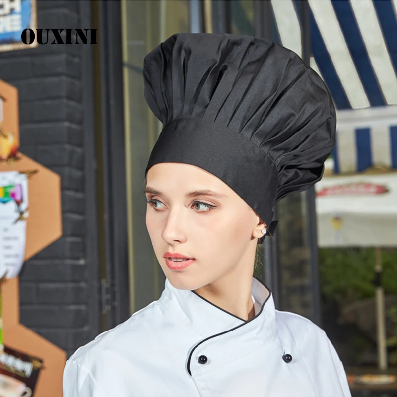 Шапка шеф-повара для приготовления пищи шляпа кафе ресторана барбекю кухни