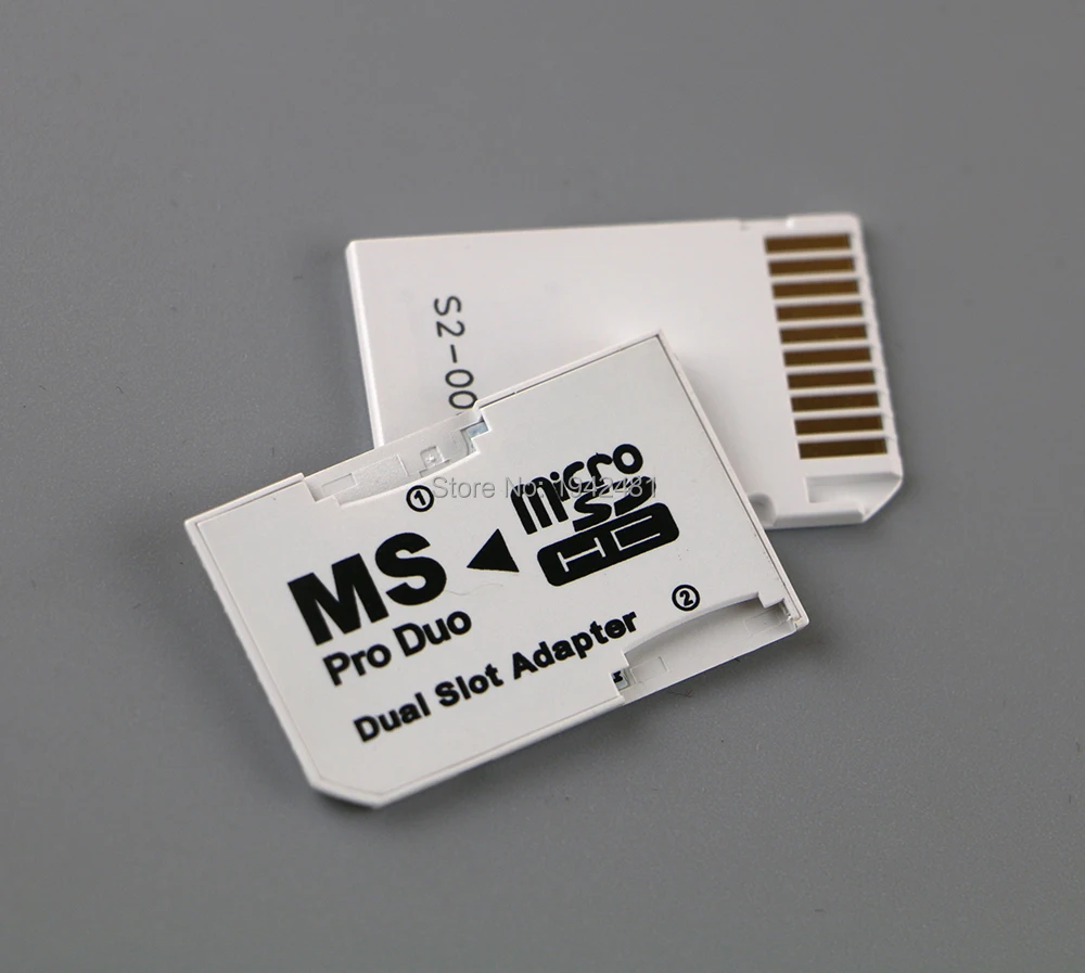 Адаптер Micro SD SDHC TF на карту памяти MS Pro Duo адаптер с двумя слотами конвертер