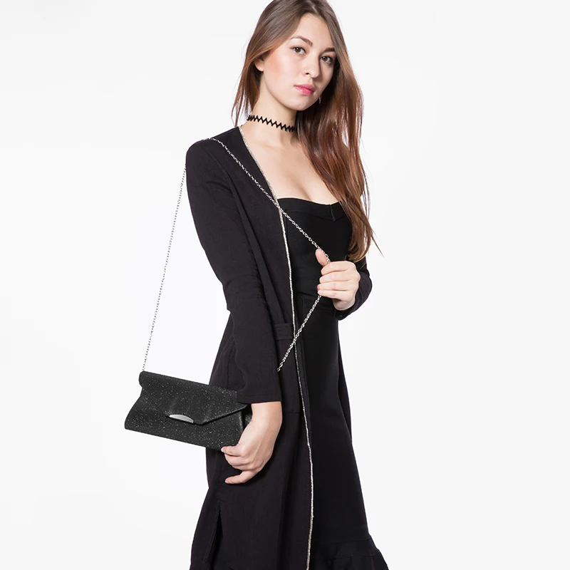 Женские вечерние клатчи LOVEVOOK сумочки через плечо с цепочками| |