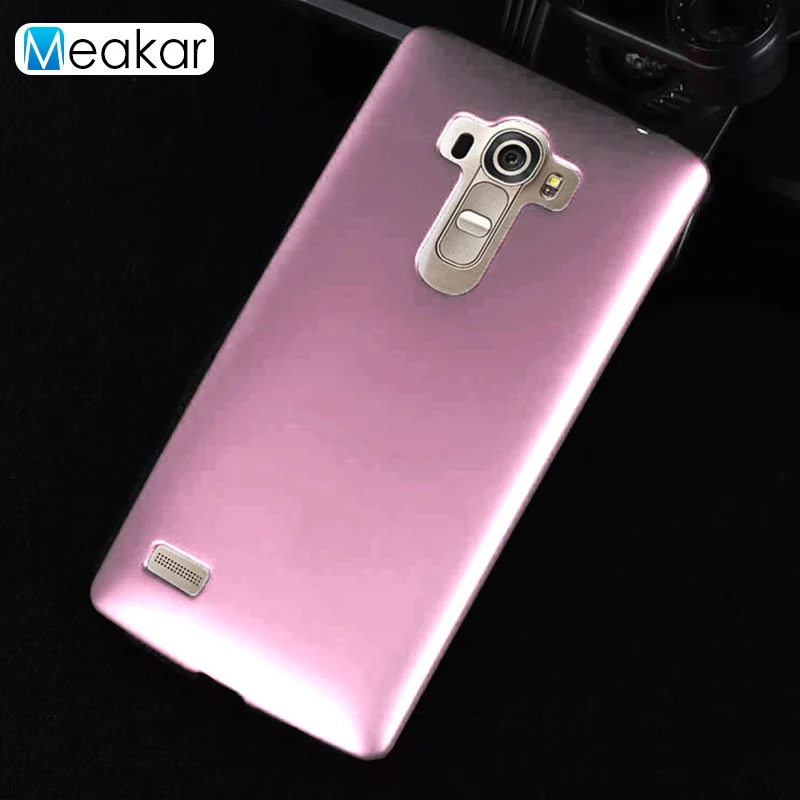 pink Матовая Пластик Coque 5.2For Lg G4 Beat чехол для Lg G4 Beat G4S H736 H735 телефона чехол-лента на заднюю панель - Цвет: pink