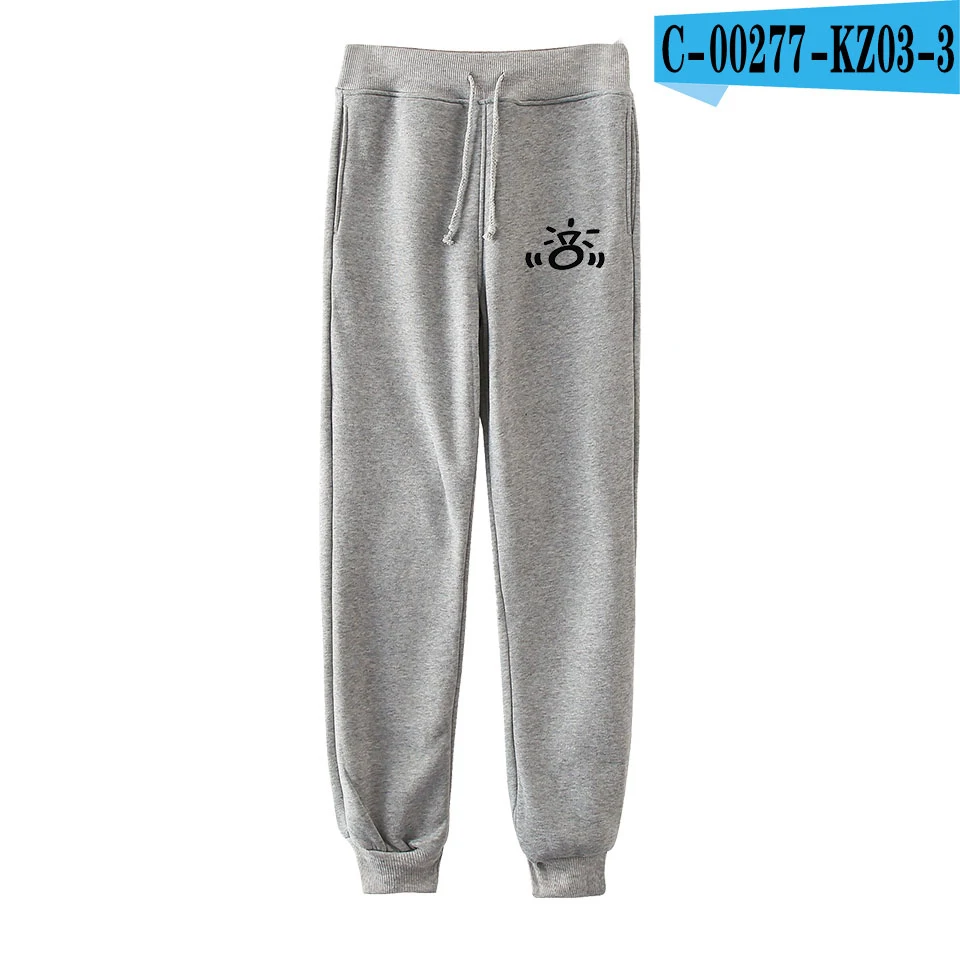 Ариана Гранде Модные Печатные Jogger Брюки женские/мужские повседневные уличные длинные брюки горячая Распродажа спортивные брюки - Цвет: grey