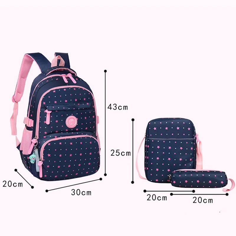 Детский рюкзак школьные сумки для девочек детей мультяшный школьный принцессы