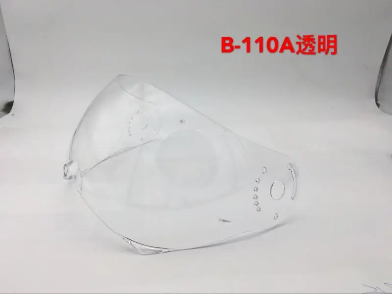 B-110A clear BEON B-110 B-110A B-110B мотоциклетный шлем козырек объектив PC материал шлем зеркало Женский шлем, защищающий от УФ излучения объектив - Цвет: B-110A clear