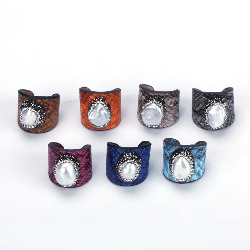 Роскошные жемчужные стразы из натурального пресноводного жемчуга