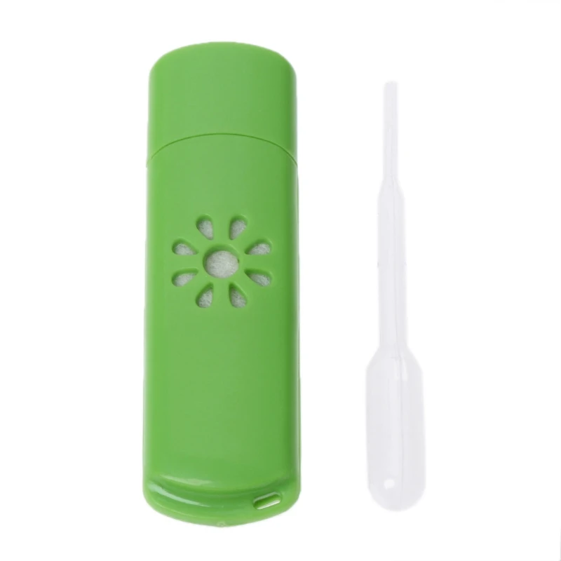 Green Мини USB автомобильный ароматерапия диффузор Арома увлажнитель воздуха эфирные масла Свежий Дом Кондиционер - Цвет: Green