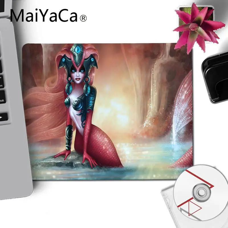 Высококачественная резиновая мышь MaiYaCa nami league of legends прочный Настольный коврик