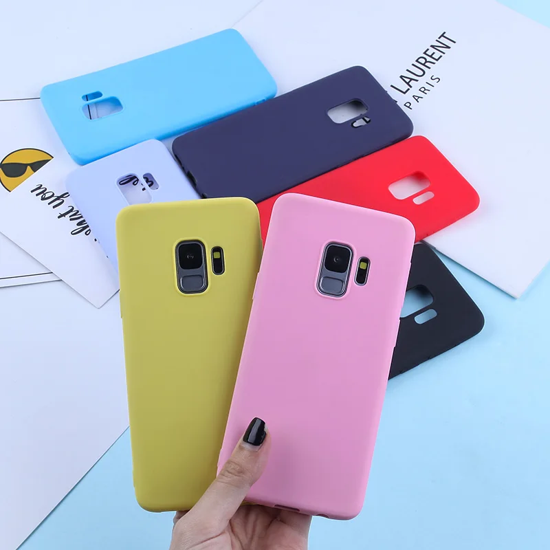 Чехол для Samsung Galaxy S9 Plus роскошный чехол из ТПУ S8 A5 A3 2017 A8 S10 S10E J4 J6 A7 2018 Candy |